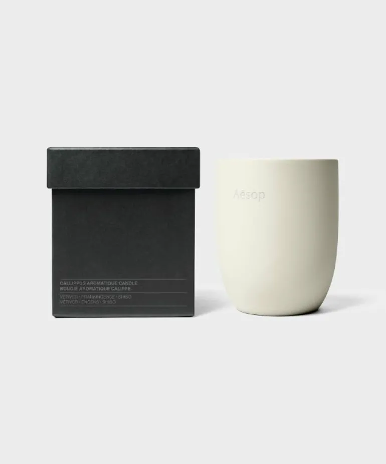 Outlet Aesop Candle Callippus Black