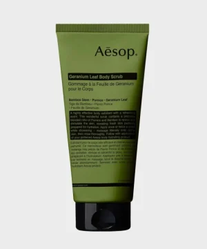 Best Sale Aesop Geranium Leaf Body Scrub 180ml Black