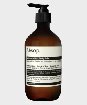 Store Aesop Geranium Leaf Body Balm 500ml Black