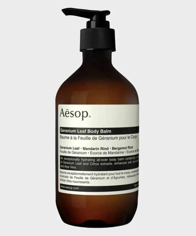 Store Aesop Geranium Leaf Body Balm 500ml Black