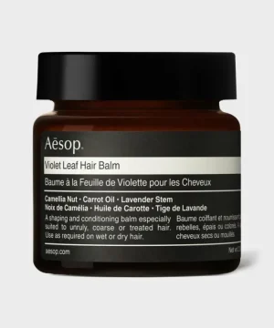 Sale Aesop Violet Leaf Hair Balm Black