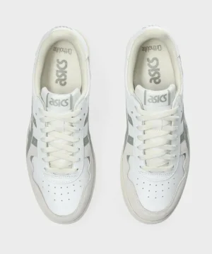 New ASICS Japan S in White + Seal Grey Blue