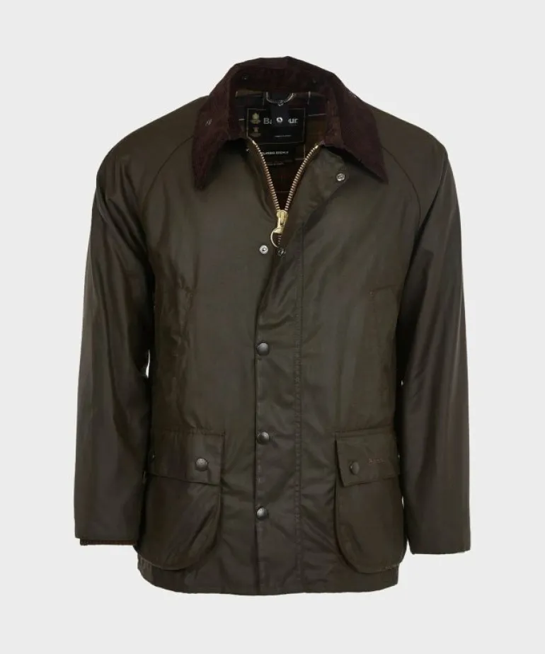Flash Sale Barbour Classic Bedale Wax Jacket in Olive Green