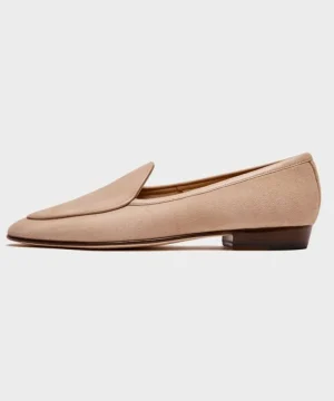Cheap Baudoin & Lange Exclusive Sagan Classic Loafer Albatre Suede Brown