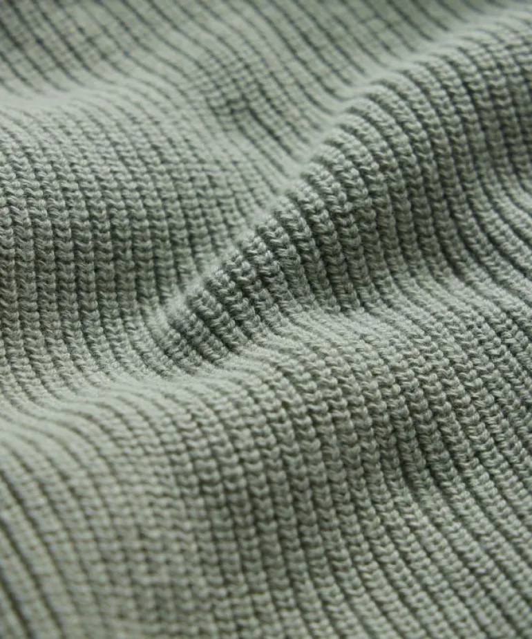 Clearance Todd Snyder Beechwood Organic Cotton Cardigan in Sage Green