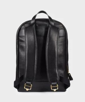 Store Bennett Winch Leather Backpack in Black