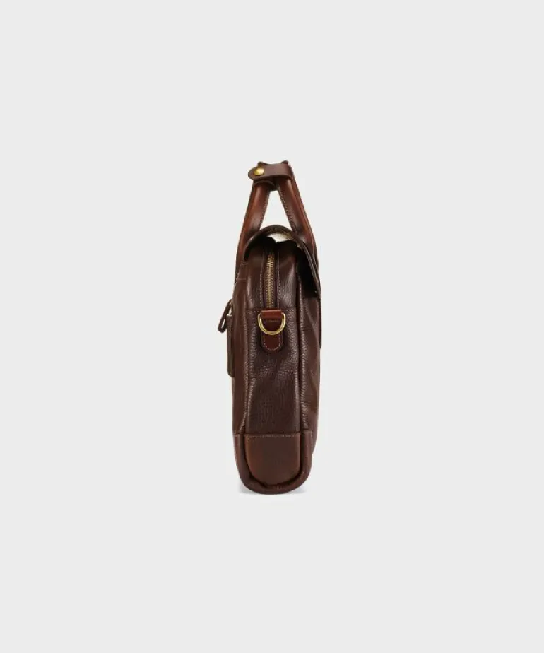 Discount Bennett Winch Leather Brief in Brown