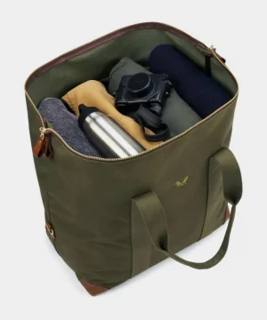 Shop Bennett Winch Nylon Medium Cargo Bag in Olive Green
