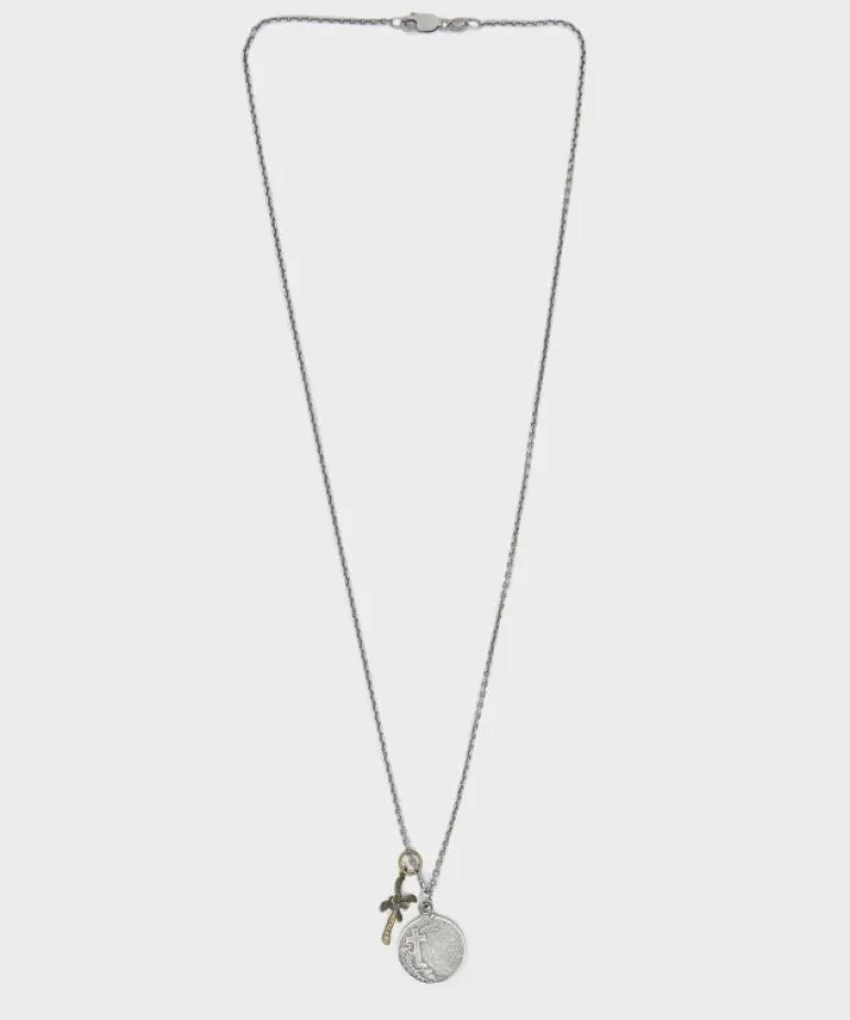 Online Cartography American Prayer Necklace Multi