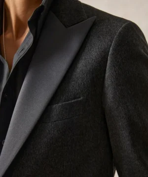 Outlet Todd Snyder Cashmere Tuxedo Trouser in Grey
