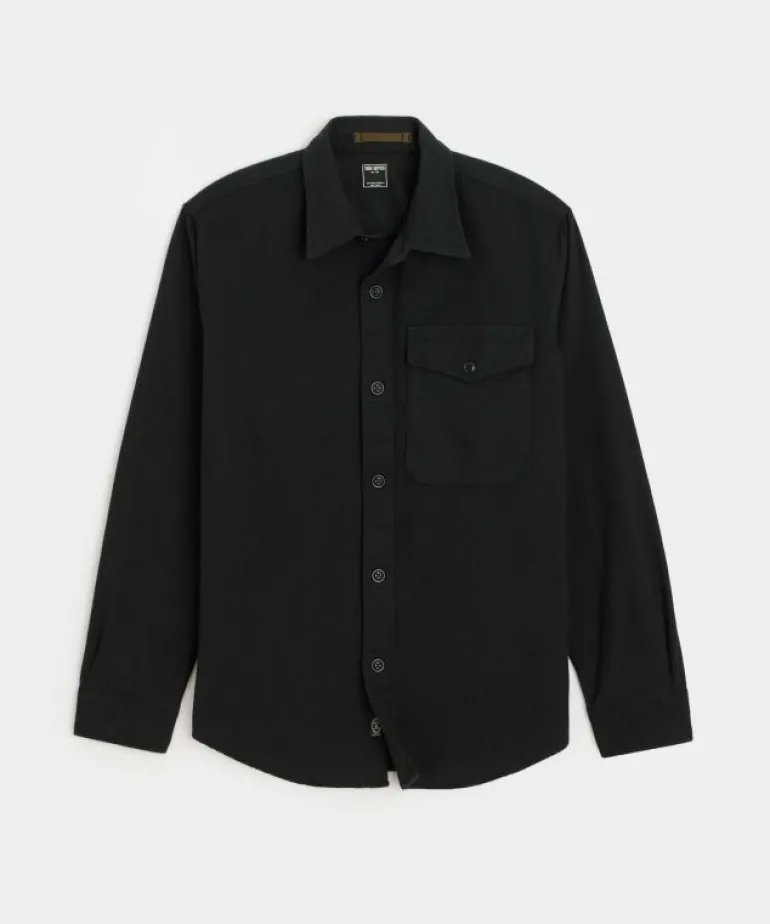 Best Sale Todd Snyder Chamois Shirt in Black