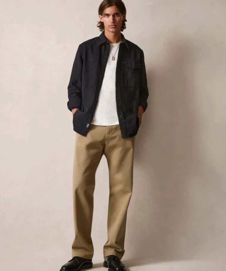 Best Sale Todd Snyder Chamois Shirt in Black
