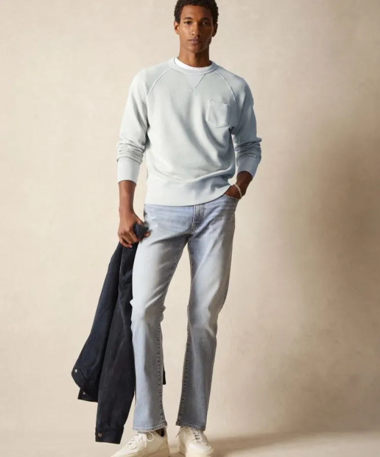 Store Todd Snyder + Champion Champion Midweight Pocket Sweatshirt in Fog Grey