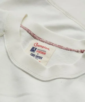 Online Todd Snyder + Champion Champion Midweight Short-Sleeve Sweatshirt in Antique White