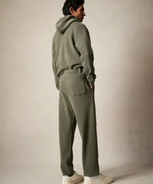 Shop Todd Snyder + Champion Champion Oversized Waffle Sweatpants in Olive Green