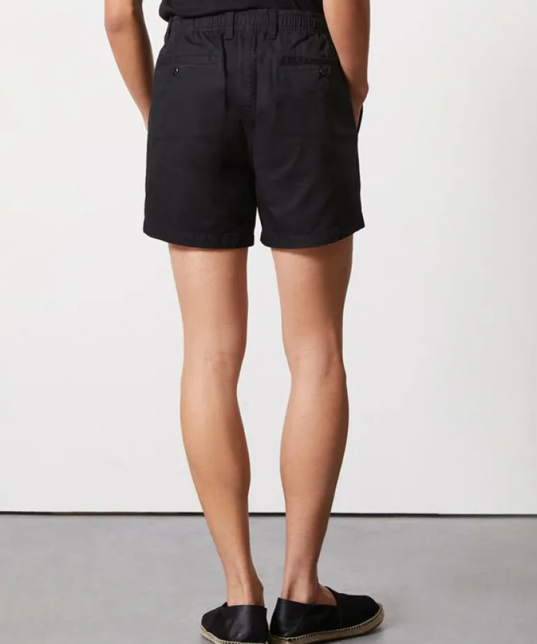 Best Sale Todd Snyder 5" Cotton Beachcomber Short in Black
