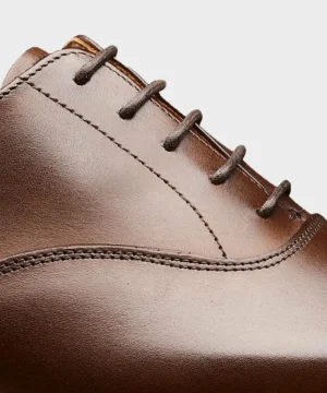 Cheap Crockett & Jones Hallam Cap-toe Shoe in Dark Brown