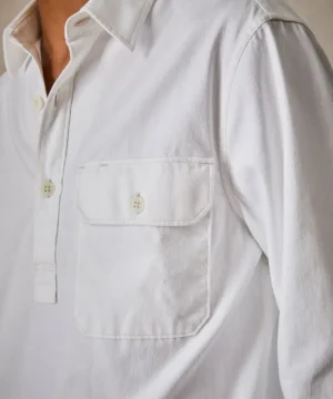 Flash Sale Todd Snyder Denim Mariner Popover in White