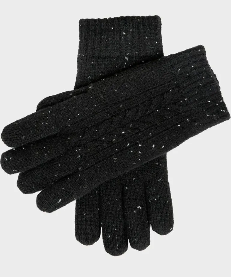 Shop Dents Gloves Dents Lacock Donegal Glove in Black