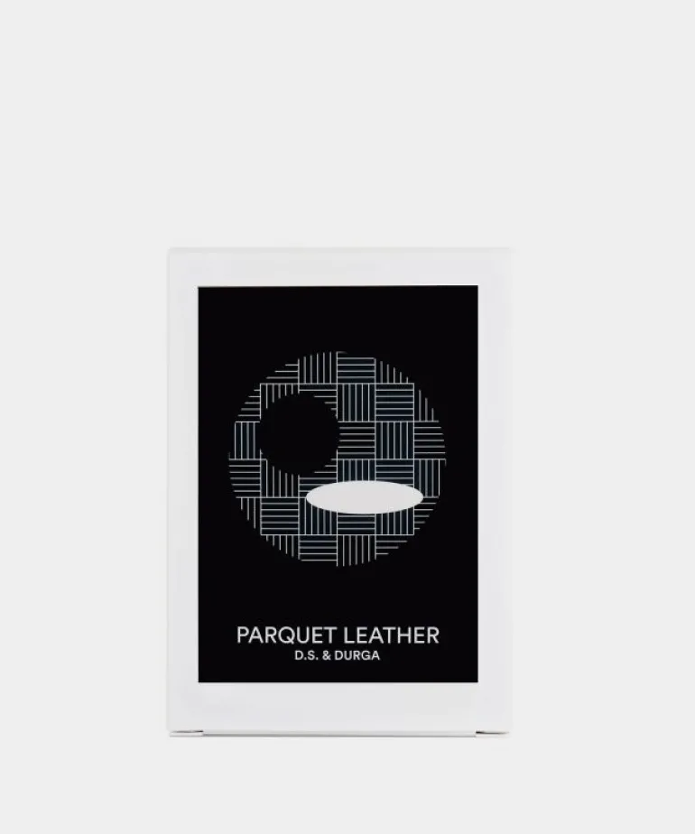 Store D.S. & DURGA Parquet Leather 7 oz. Candle Black