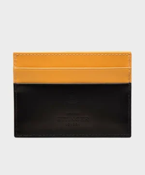 Clearance Ettinger Bridle Hide Flat Credit Card Case in Black