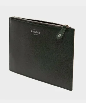 Shop Ettinger Capra Travel Pouch in Forest Green
