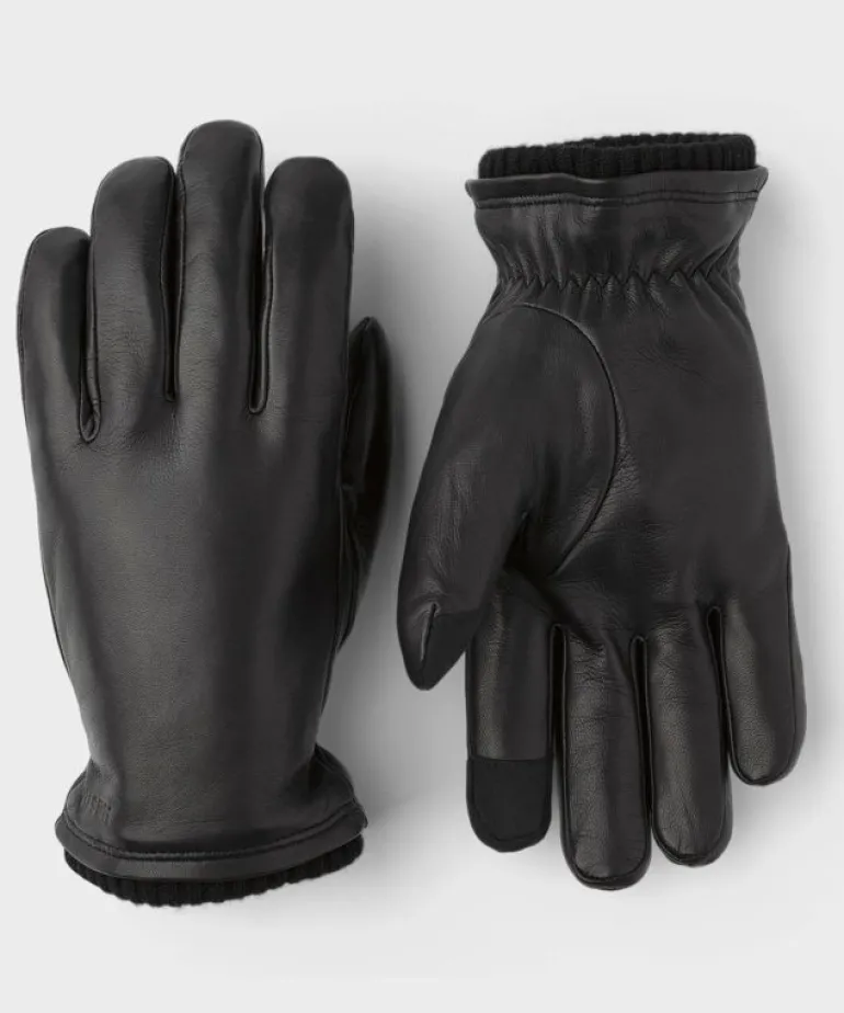 Outlet Hestra John Glove in Black