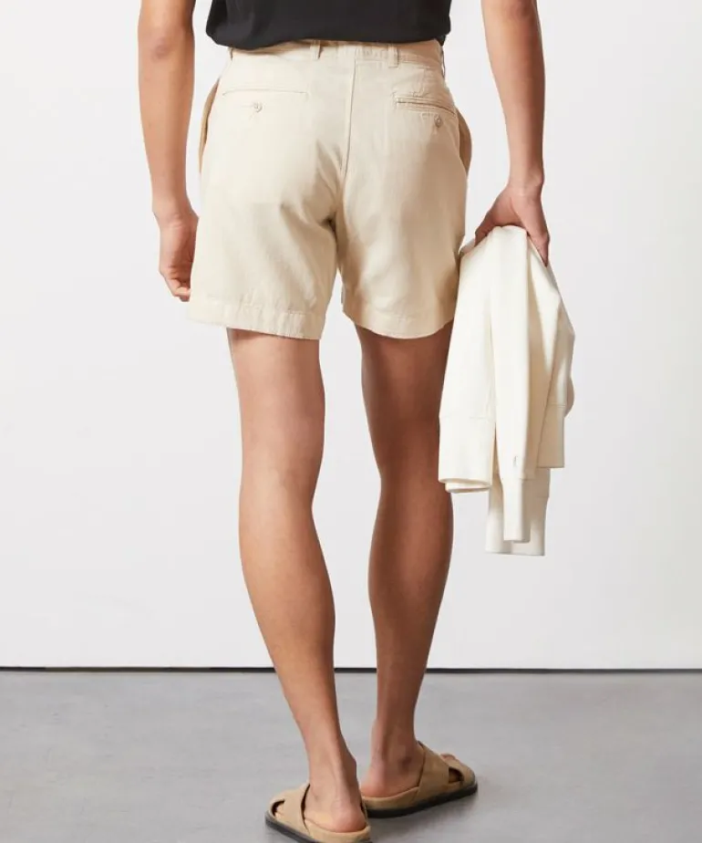 Cheap Todd Snyder 7" Hudson Short in Sand Dollar Brown