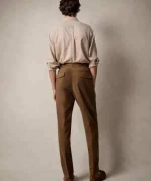 Best Todd Snyder Italian Brushed Cotton Gurkha Trouser in Light Brown
