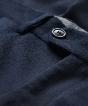 Shop Todd Snyder Italian Cashmere Sutton Trouser in Navy Blue