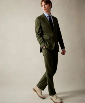 New Todd Snyder Italian Cotton Sutton Jacket in Olive Green