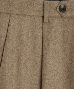 Cheap Todd Snyder Italian Flannel Madison Trouser in Chestnut Brown