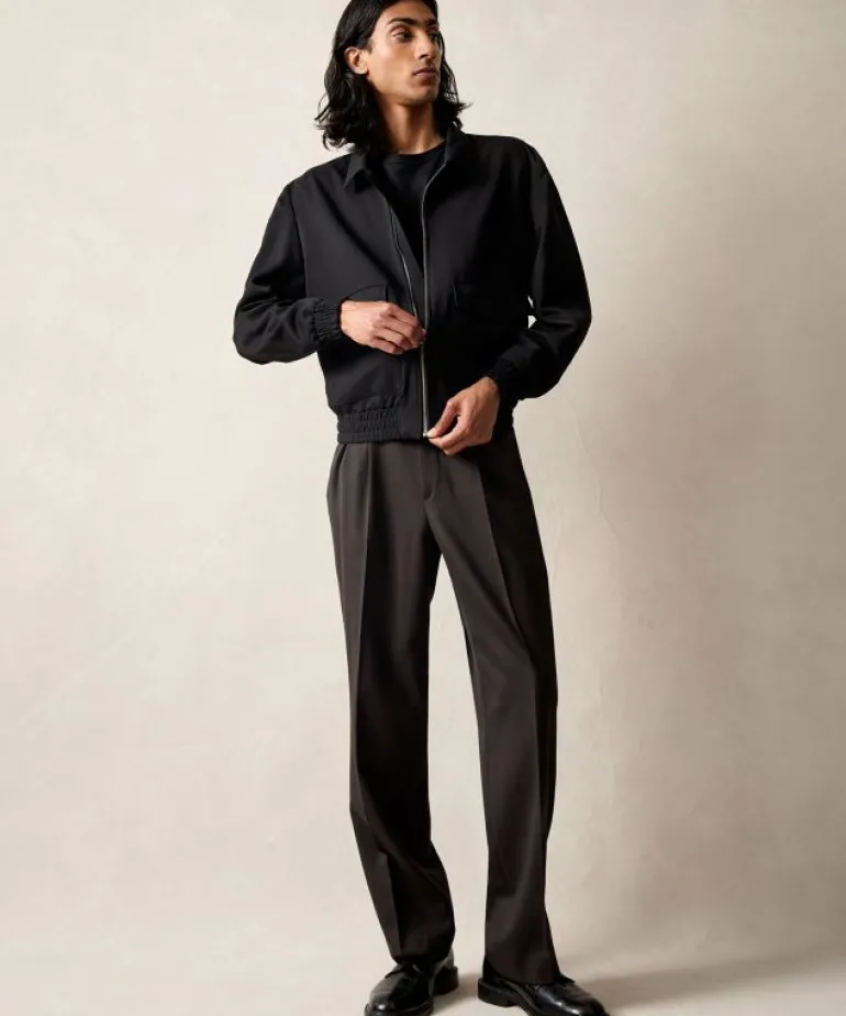Clearance Todd Snyder Italian Gabardine Grant Jacket in Black