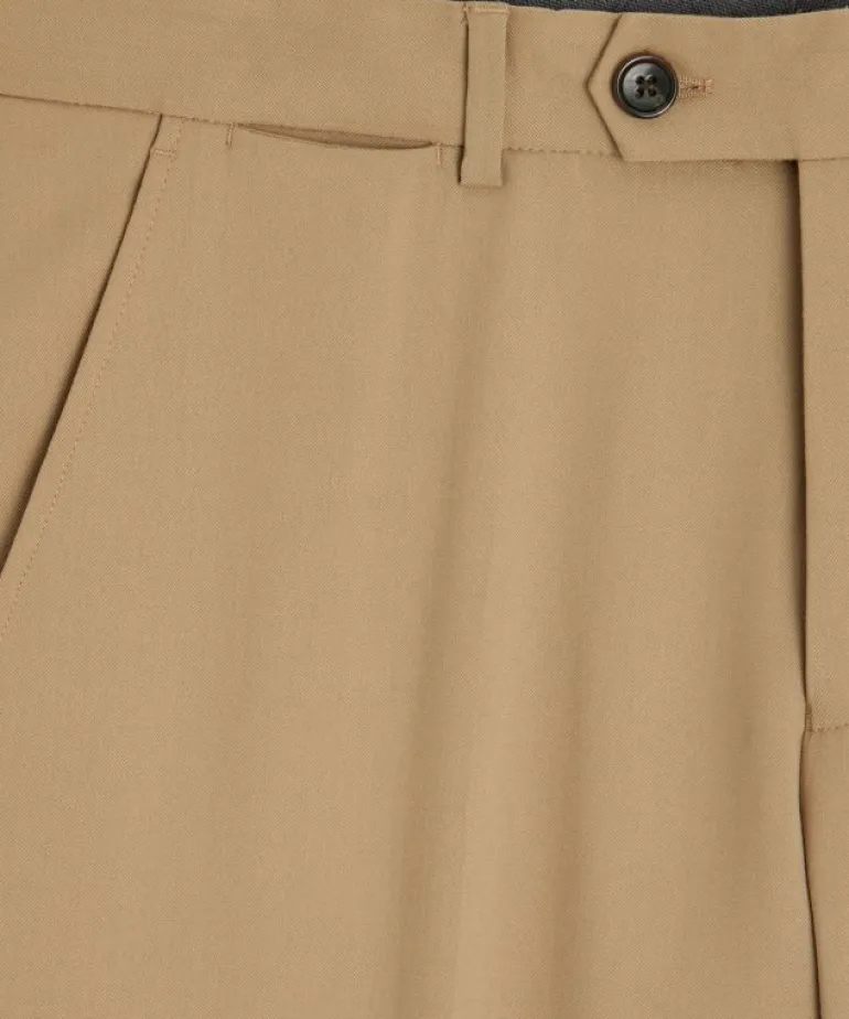 Online Todd Snyder Italian Gabardine Sutton Trouser in Khaki Brown