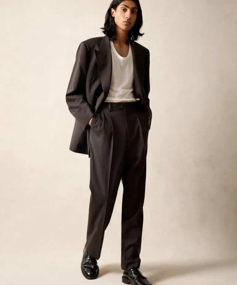 Shop Todd Snyder Italian Gabardine Wythe Jacket in Dark Brown