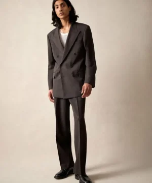 Store Todd Snyder Italian Gabardine Wythe Trouser in Dark Brown