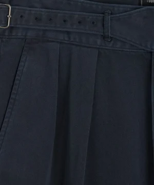 Cheap Todd Snyder Italian Garment Dyed Cotton Gurkha Trouser in Navy Blue