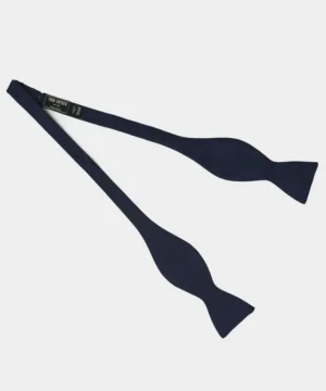 Cheap Todd Snyder Italian Silk Bowtie in Navy Blue