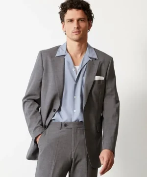 Best Sale Todd Snyder Italian Tropical Wool Sutton Trouser in Charcoal Grey