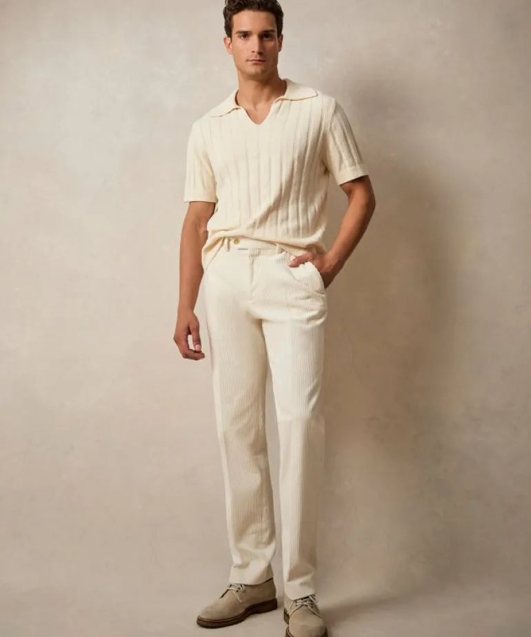 Flash Sale Todd Snyder Italian Wide Wale Corduroy Sutton Trouser in White