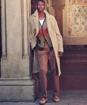 Sale Todd Snyder Italian Wool Topcoat in Light Herringbone Brown