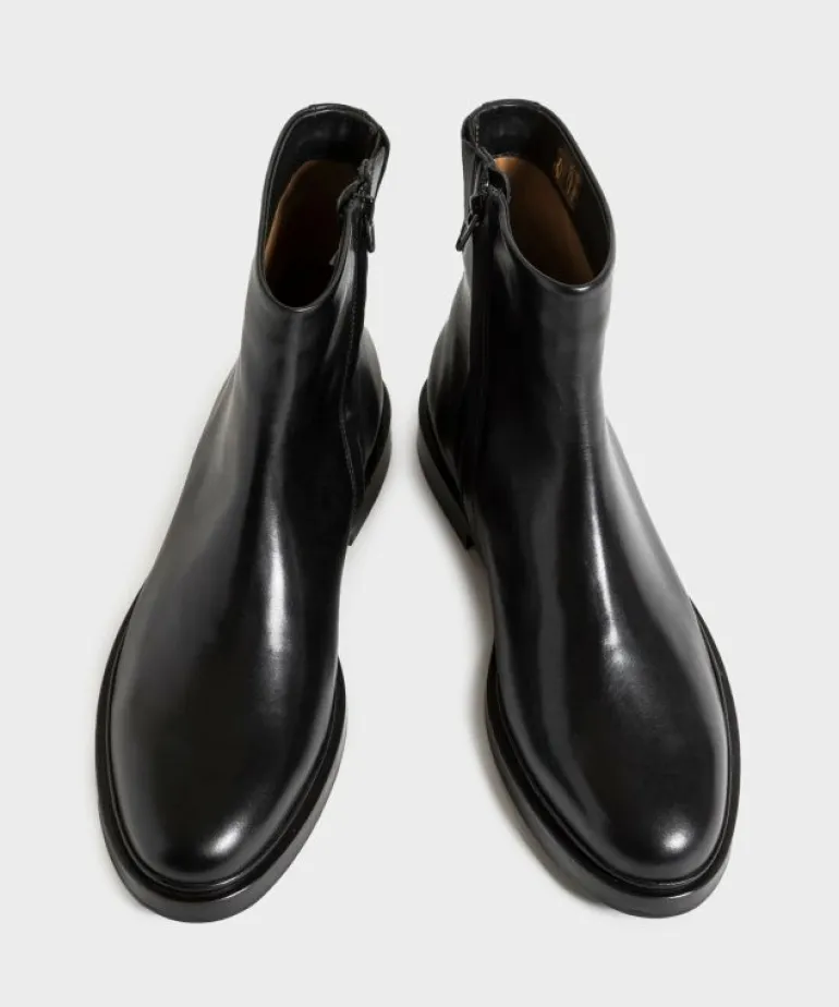 Cheap Jacques Solovière Mark Boot in Calf Black