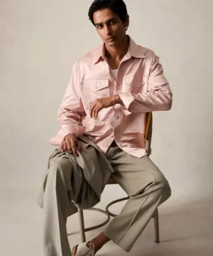 Flash Sale Todd Snyder Japanese Sateen Utility Shirt in Pink