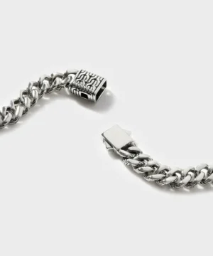 Best John Hardy Sterling Silver Curb Chain Necklace, 7MM Multi