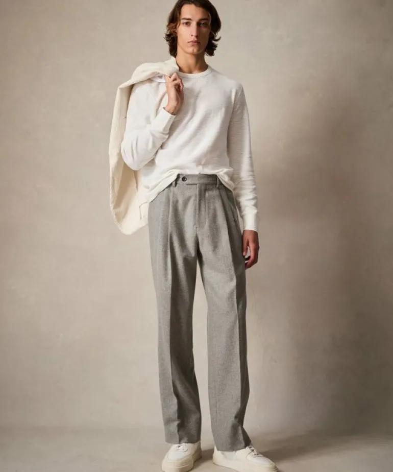 Sale Todd Snyder Lightweight Mini Waffle Tee in Antique White