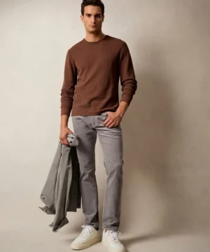Shop Todd Snyder Lightweight Mini Waffle Tee in Toasted Brown