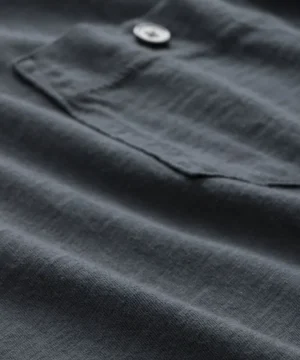 Online Todd Snyder Made in L.A. Homespun Slub Pocket Tee in Railings Black