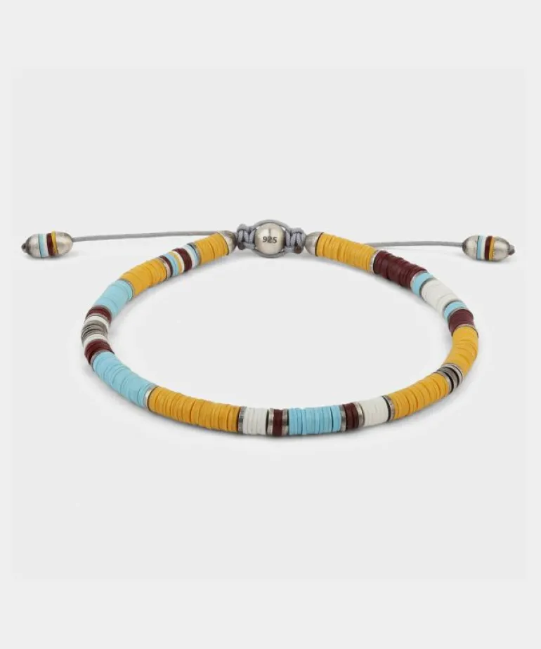Store Maor Boho Bracelet in Yellow Mix Blue