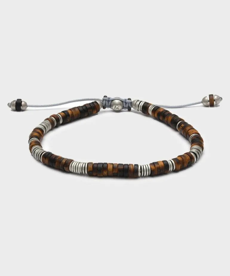 Cheap Maor Lazuli Bracelet in Tiger Eye Brown