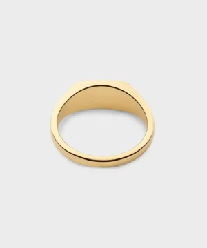 Outlet Miansai Arden Ring in Gold Vermeil Black